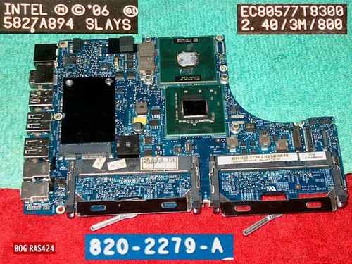 MOTHERBOARD MACBOOK A1181 2.4GHZ 3M 800MHZ SLAYS T8300